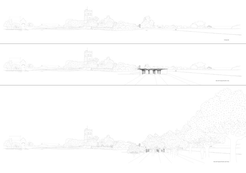 Perspective Drawing of Site