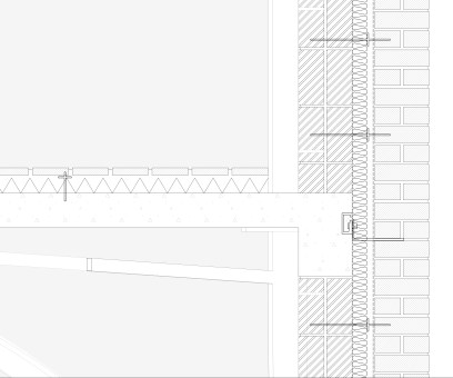 1:5 Section showing Floor Joint with Wall