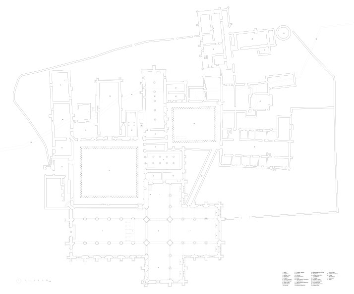 Tintern Abbey Plan